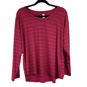 Athleta Cloudlight stratus striped top size 1 X